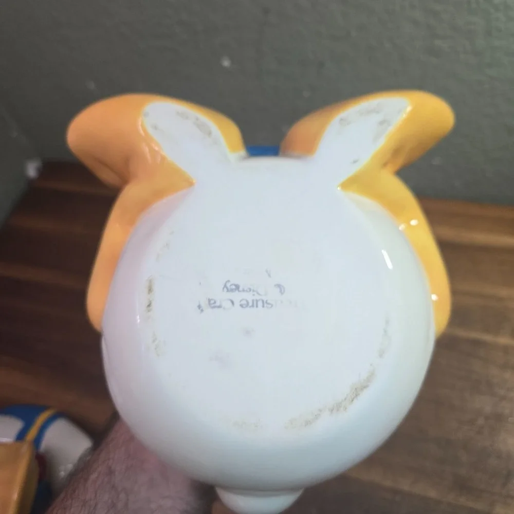 Walt Disney Treasure Craft Ceramic Donald Duck Collectible Cookie Jar Retired
